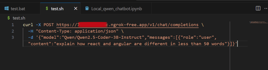 Shell script for linux.
