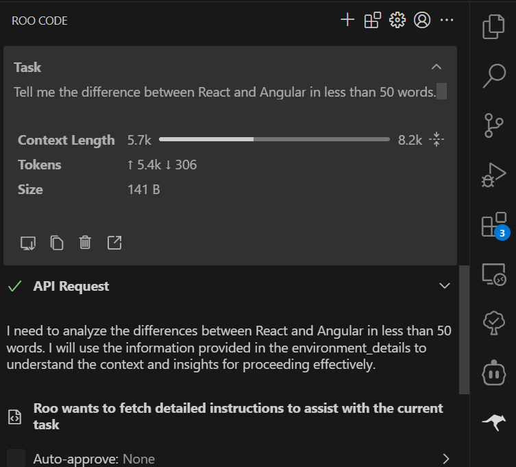 Roo Code Agentic AI demo